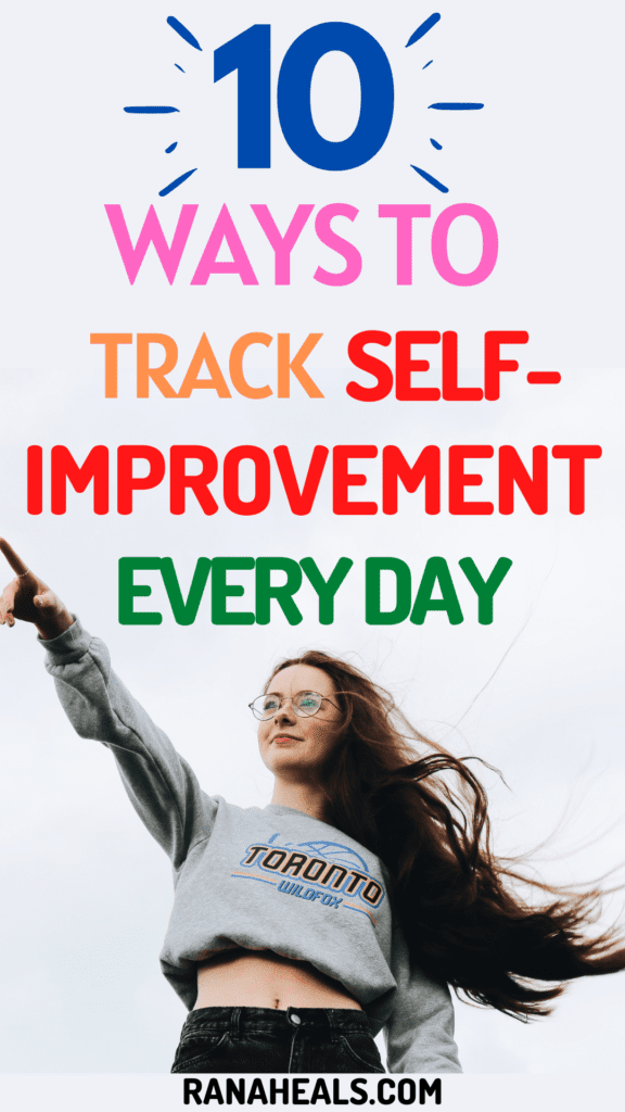 Self-improvement pin